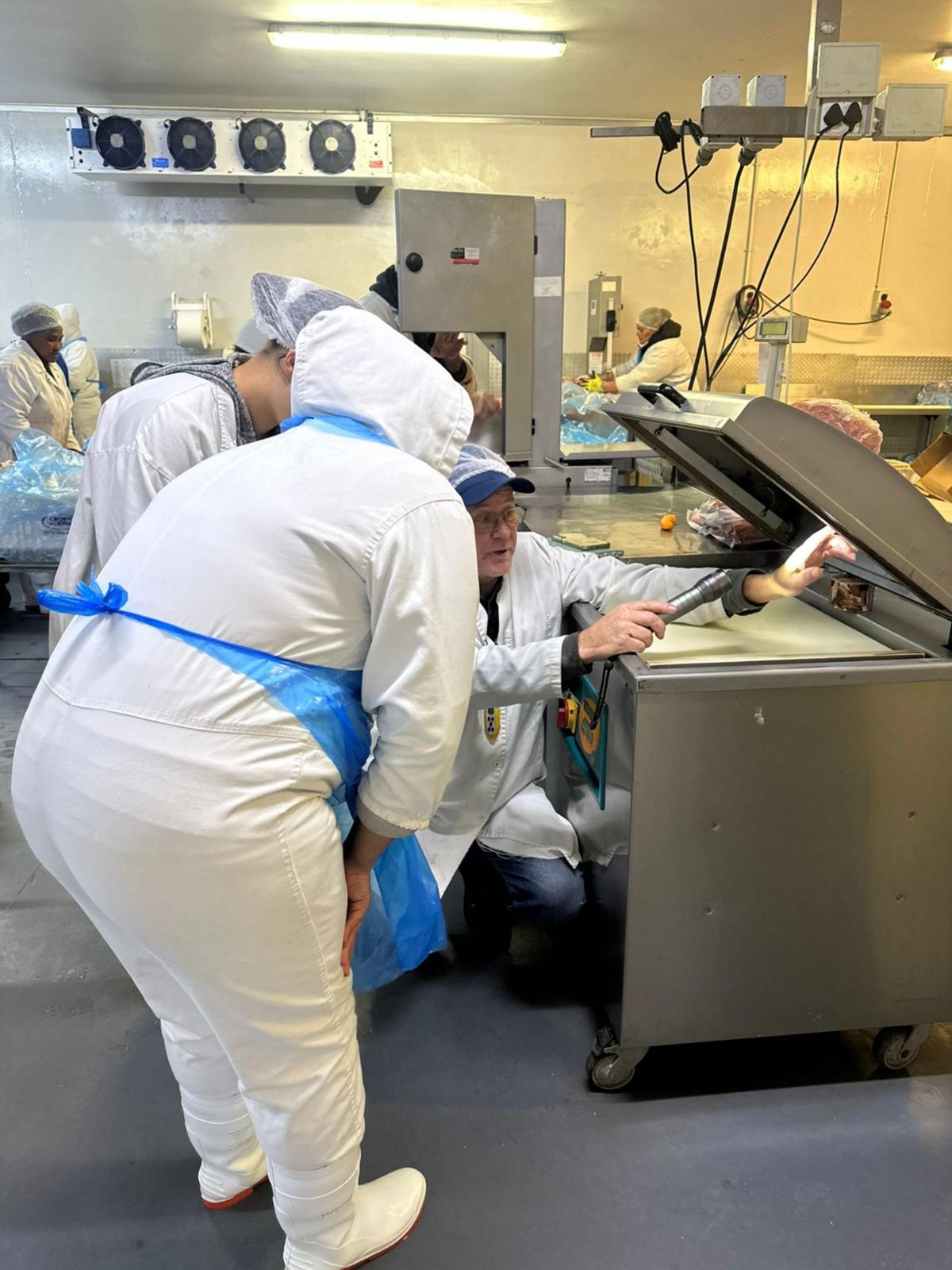 ASC food safety specialists auditing a food processing facility in Gauteng