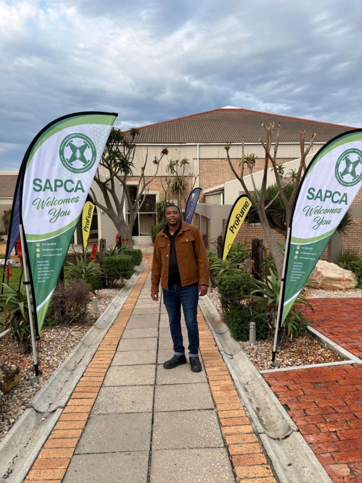 ASC Pest Control representative at a SAPCA industry event